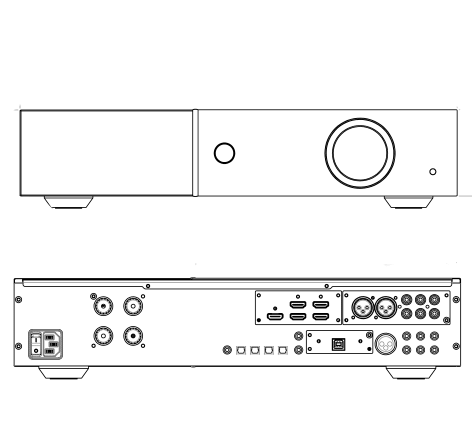 TDAI-2170 technical drawings