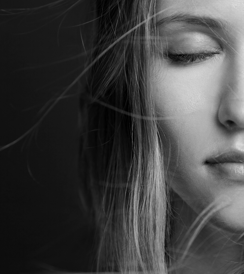 Girl listening to music