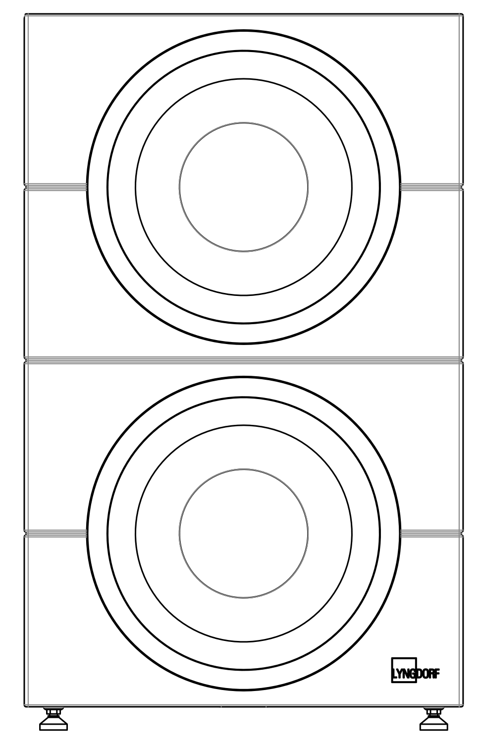 BW-20 Lyngdorf BW-20 woofer