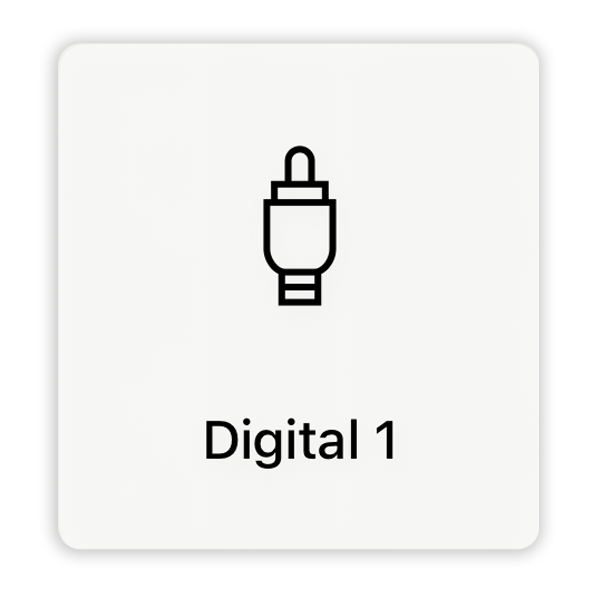 Digital icon in My Lyngdorf app
