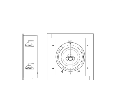 Technical drawings of Lyngdorf D-5 IC N