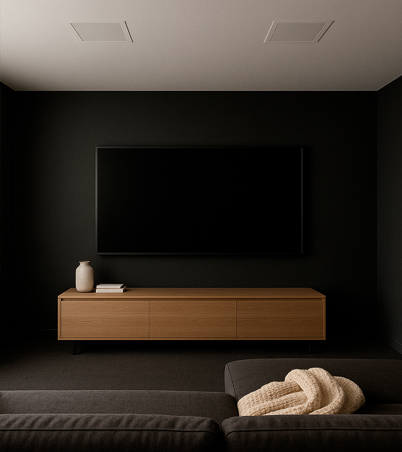 Lyngdorf D-5 IC N in a living room