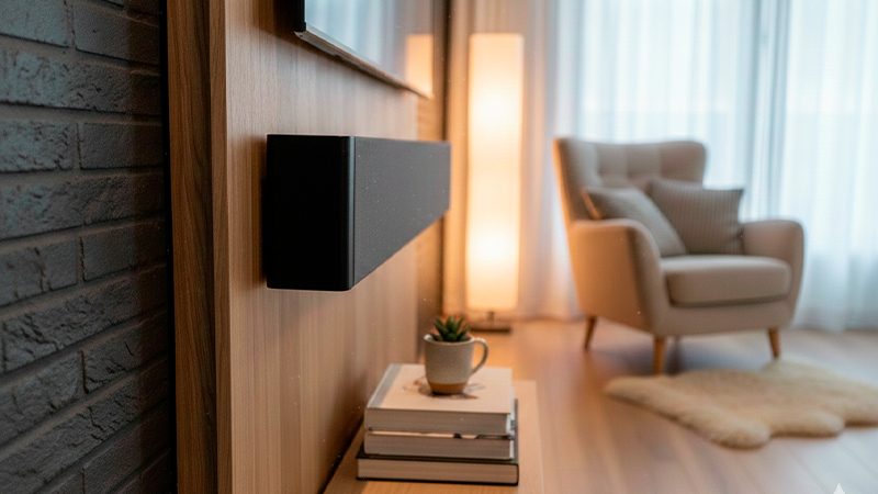 Lyngdorf SB-75 soundbar in living room