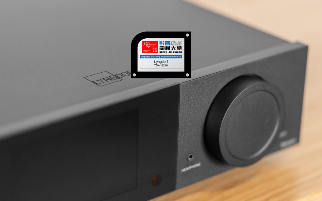 Lyngdorf TDAI-2210 receives “Highly Recommended Imported Product” award in China