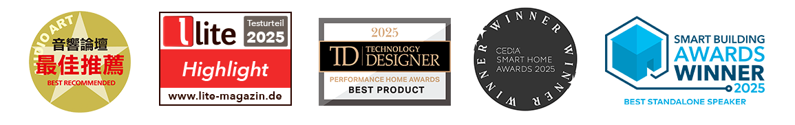 Awards for Lyngdorf FR-2 speaker