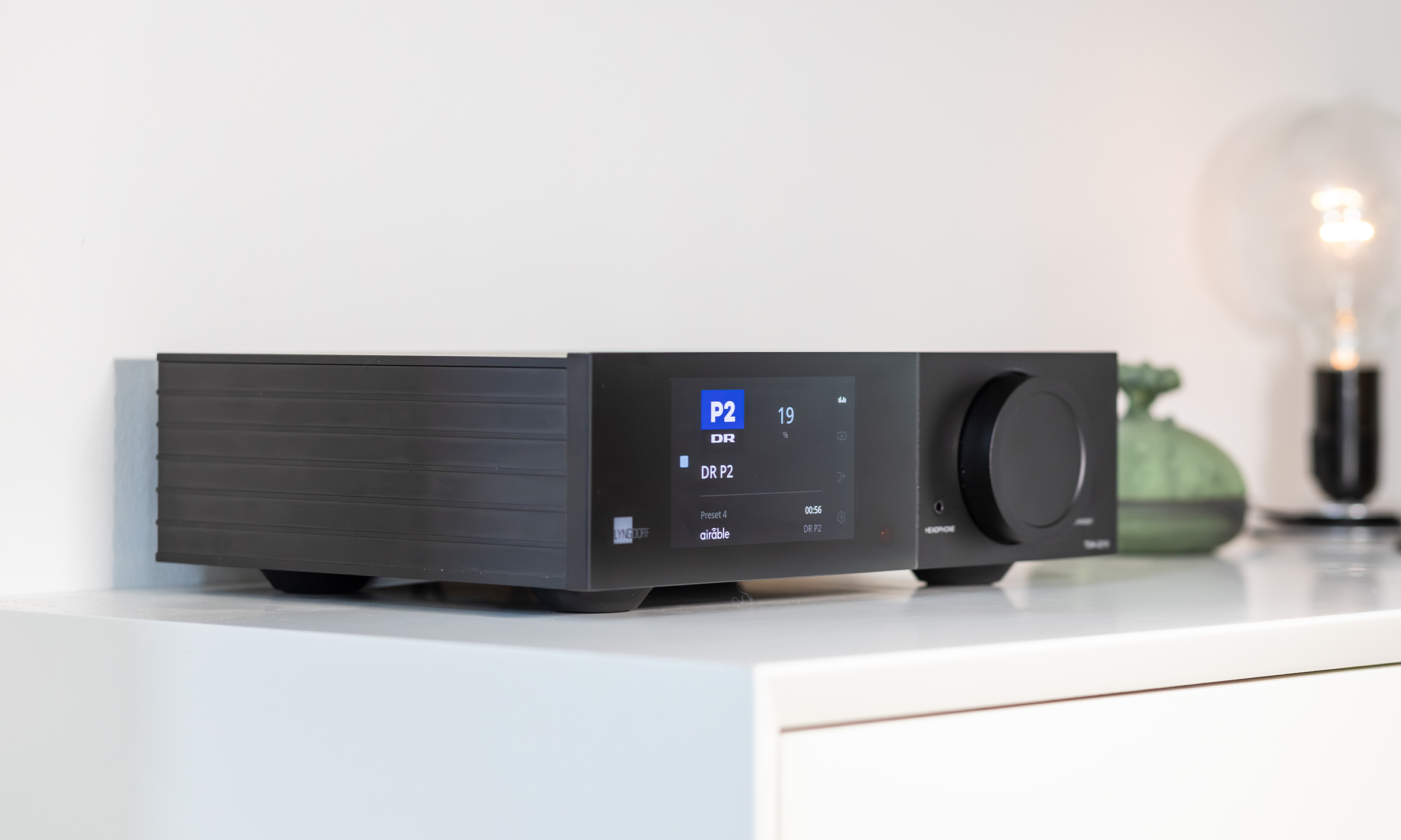 TDAI-2210 on a white furniture