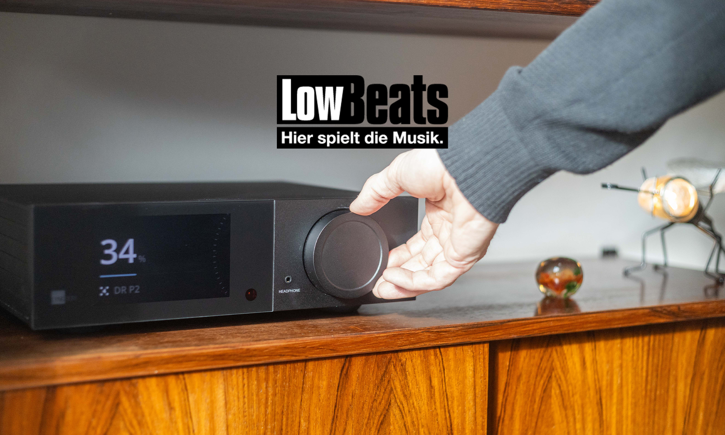 TDAI-2210 in a wooden furniture