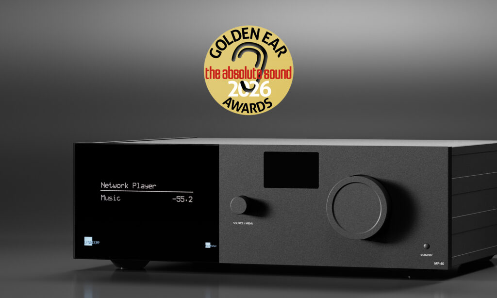Lyngdorf MP-40 2.1 receives a Golden Ear Award from The Absolute Sound 12 Lyngdorf MP-60 processor