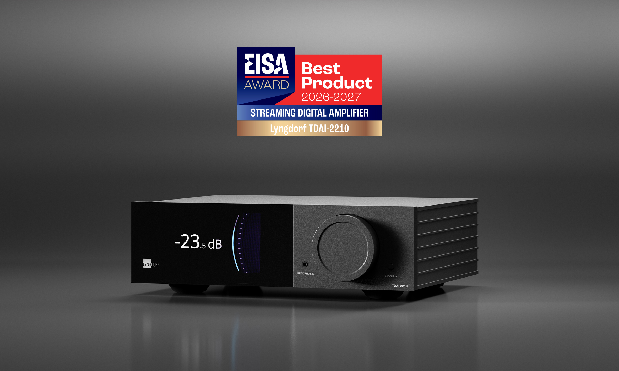 Lyngdorf TDAI-2210 wins EISA Best Product 2026-2027 Award
