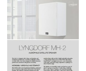 Lyngdorf MH-2 fact sheet