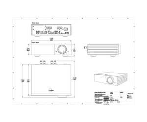 TDAI-2210 technical drawings