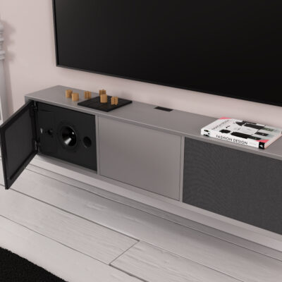 Lyngdorf CS-2 pictures 3 CS-2 speaker in Clic furniture2.jpg