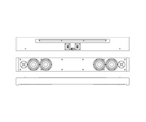 Lyngdorf SB-75 technical drawings